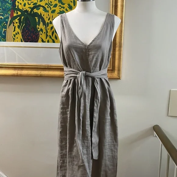 Adrienne Vittadini | Dresses | Adrienne Vittadini 0 Percent Linen Dress |  Poshmark